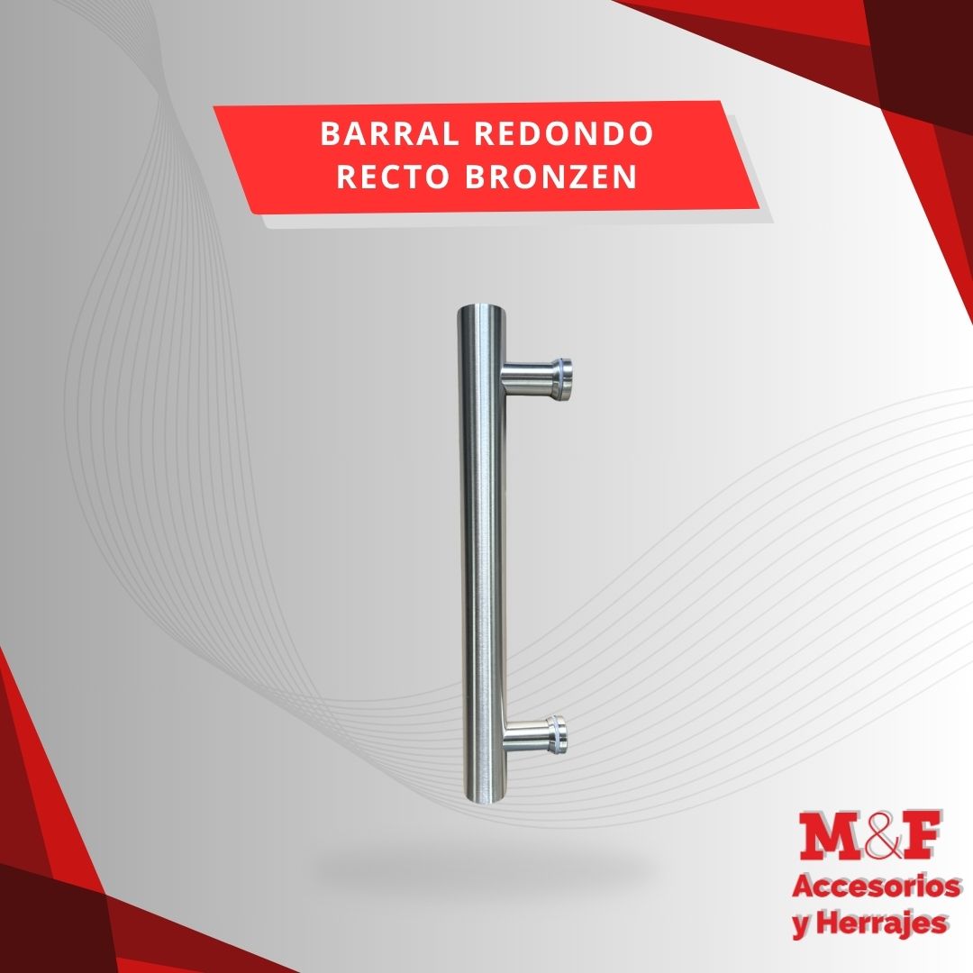 Barral Redondo Acero Inoxidable 0,80 cm